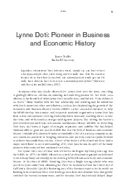 Lynne Doti Pioneer in Business Janice Tra30etLegendary entrepreneur St