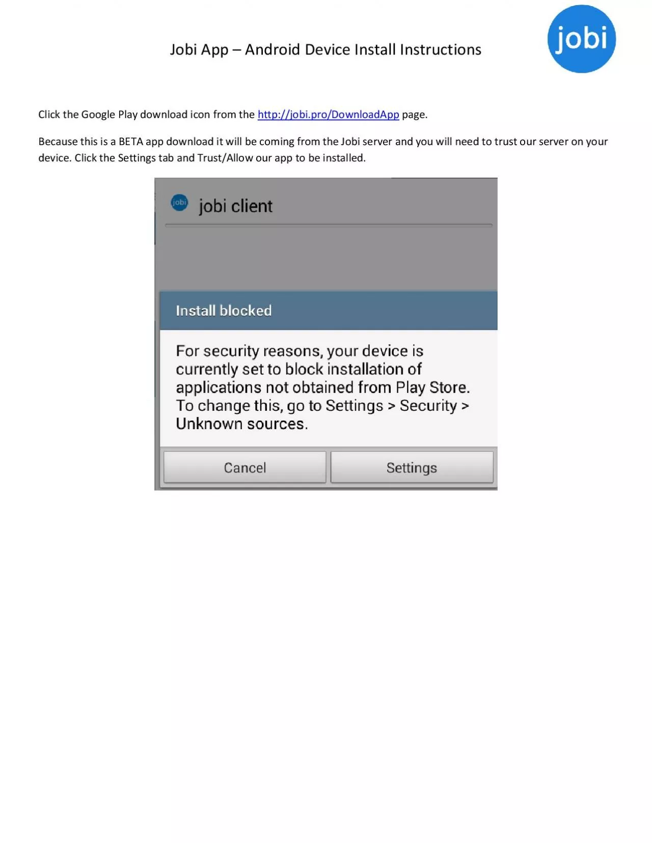 PDF-Android Device Install Instructions