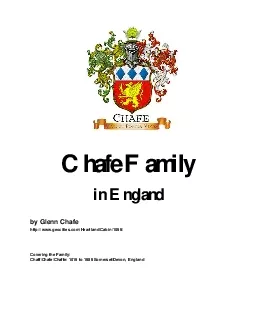 PDF-Chafe Familyin Englandby Glenn Chafe httpwwwgeocitiescomHeartlandC