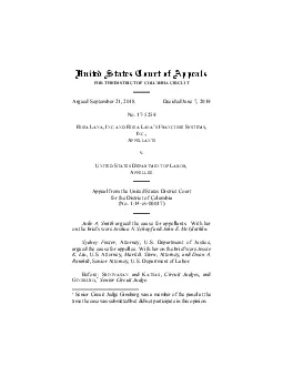 United States Court of AppealsFOR THE DISTRICT OF COLUMBIA CIRCUIT