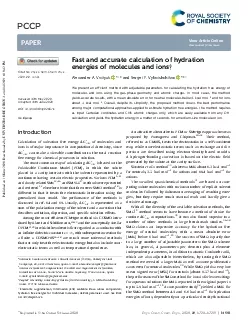 polarizablecontinuummodelJChemPhys199732103221DOI10106314746714ECance