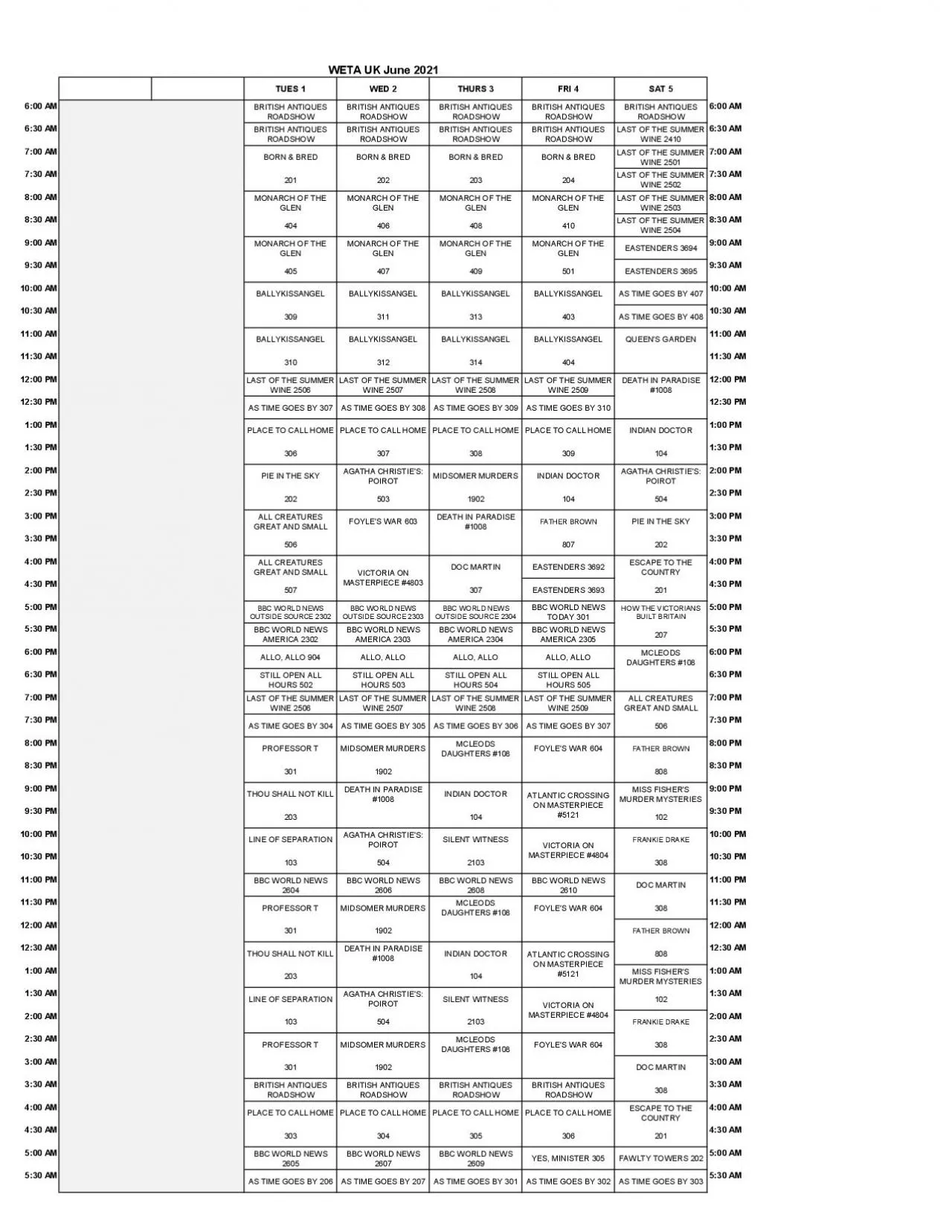 PDF-TUES 1WED 2THURS 3FRI 4SAT 5