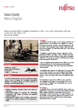 Weta DigitalWeta Digital is a fivetime Academy Award winning visual e
