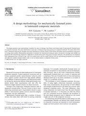 A design methodology for mechanically fastened joints