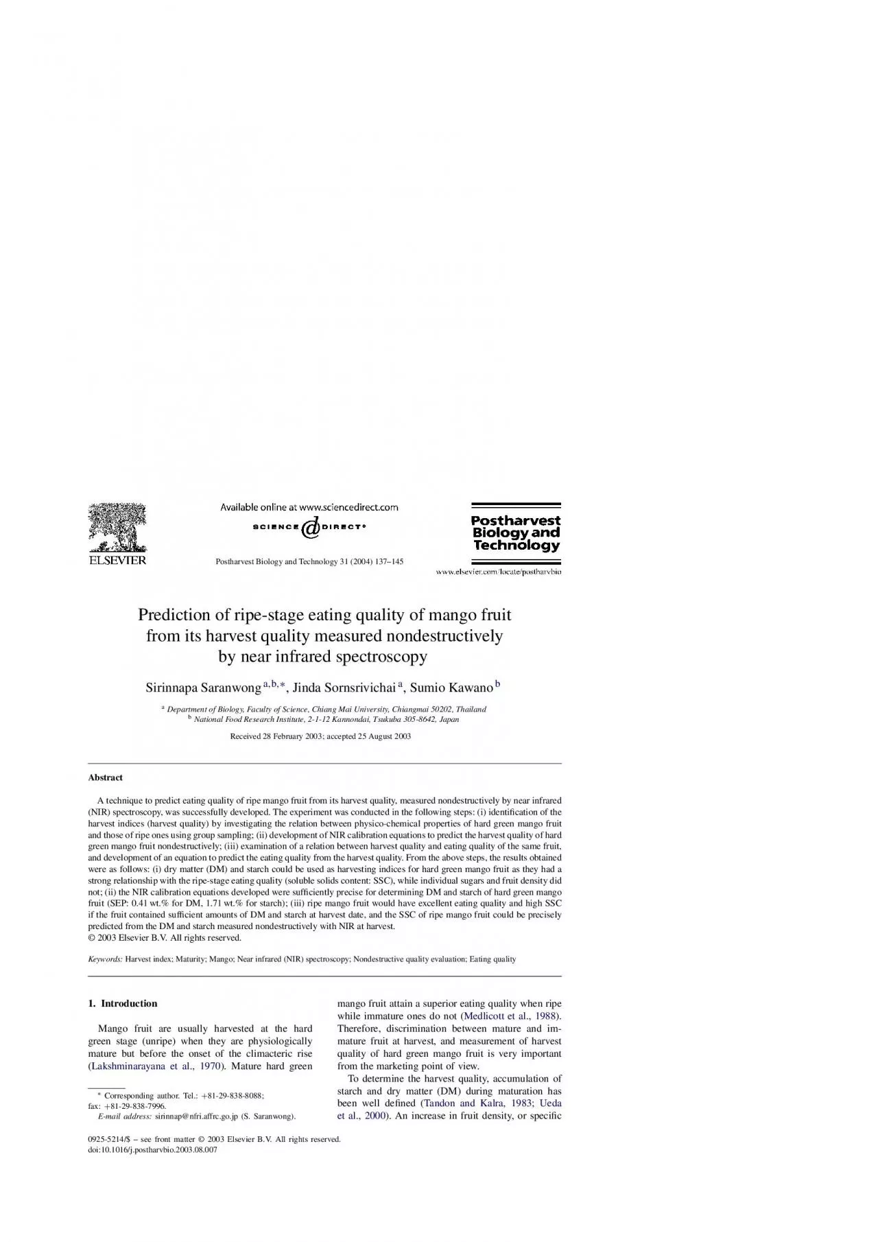 PDF-PostharvestBiologyandTechnology312004137145Predictionofripestageeatin