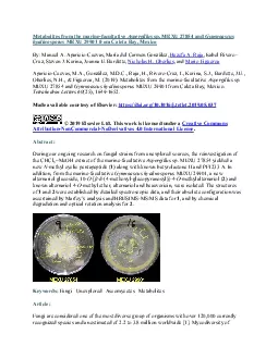 Metabolites from the marinefacultativeAspergillussp MEXU 27854 andGymn