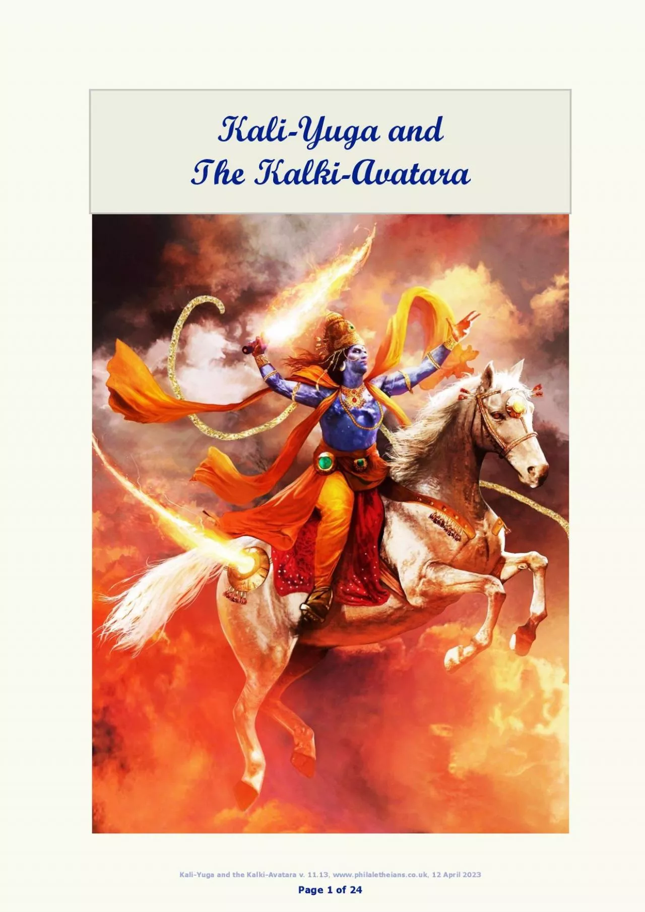 PDF-Yuga and the Kalki