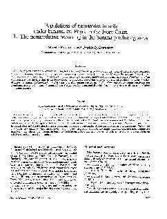 Populations of nematodes in soils under banana cv Poyo in the Ivory Co