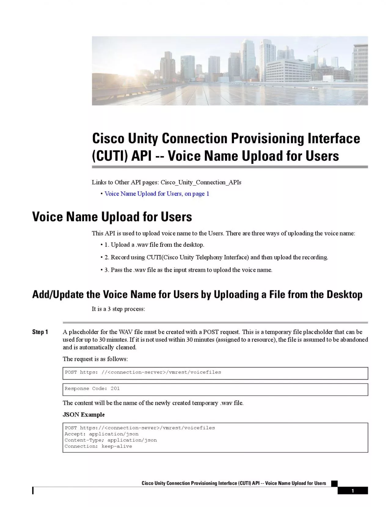 PDF-CiscoUnityConnectionProvisioningInterfaceCUTIAPIVoiceNameUploadforUs