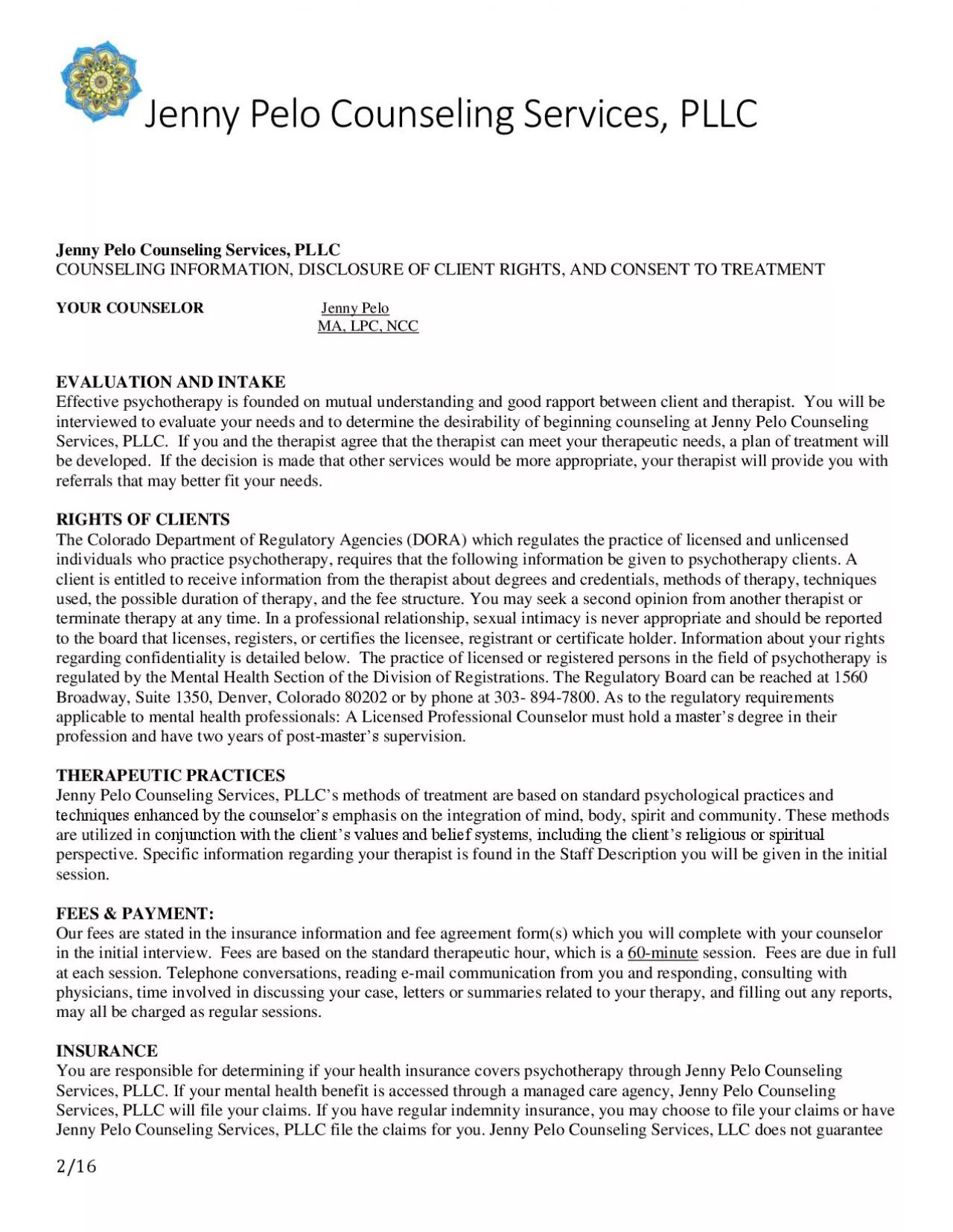 PDF-Jenny telo Counseling Services tLLC