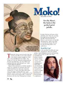 Maori could read each others Complicated designs developed from two ba