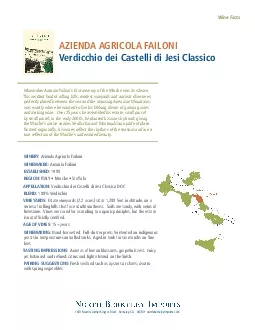 AZIENDA AGRICOLA FAILONI