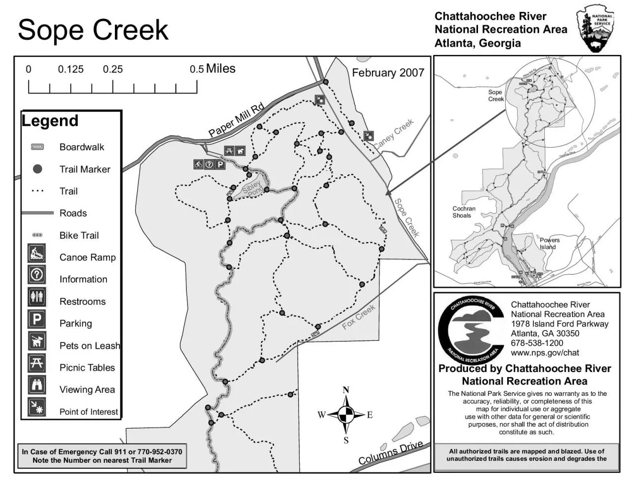 PDF-Chattahoochee River National Recreation AreaAtlanta GeorgiaSope Creek