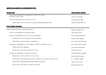 ESTRUTURA DIRECTIVA CORPORACIN RTVGAlfonso Snchez IzquierdoDirectora d