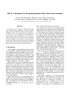 PDF-HICOABenchmarkforRecognizingHumanObjectInteractionsinImagesYuWeiChao