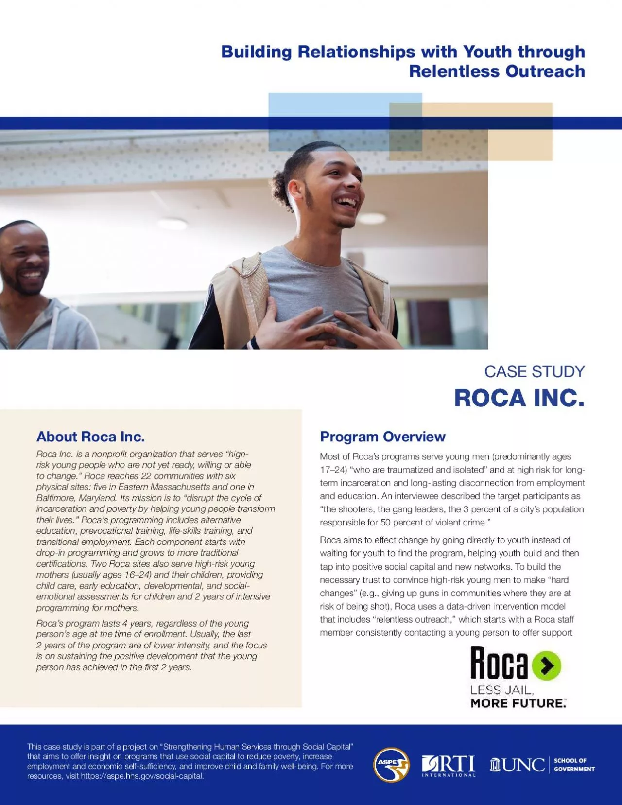 PDF-Roca Inc is a nonpro31t organization that serves 147highrisk young pe