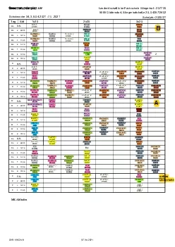 Gesamtstundenplan