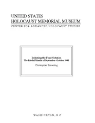UNITED STATES HOLOCAUST MEMORIAL MUSEUM CENTER FOR ADV