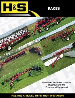 Innovators in the Manufacture  of Agricultural and  Commercial Equipme