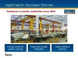 Application Success Stories