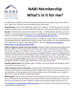 NAR Membership