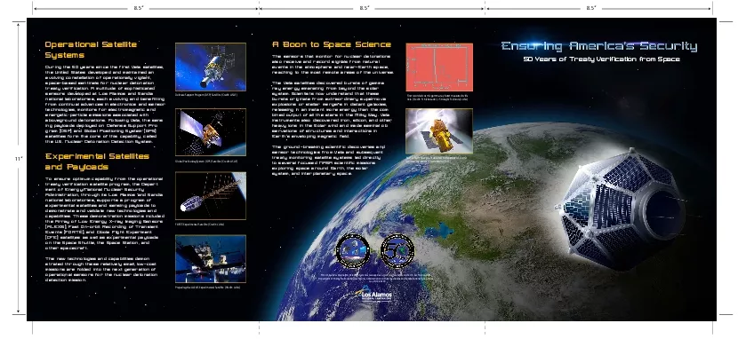 Operational Satellite Systems During the 50 years since the first Vela