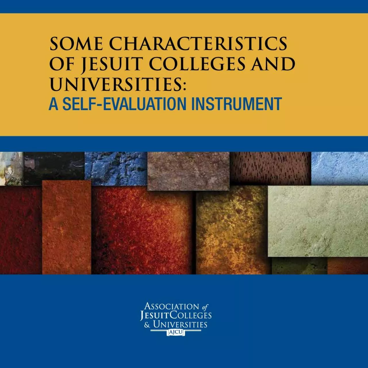 PDF-SOME CHARACTERISTICS OF JESUIT COLLEGES AND UNIVERSITIESA SELFEVALUAT