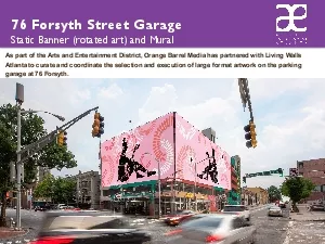 76 Forsyth Street GarageStatic Banner rotated art and Mural