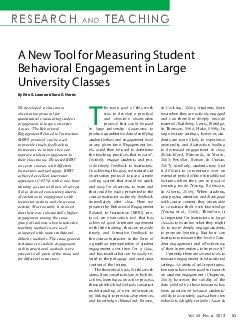 We developed a classroom observation protocol for engagement in large