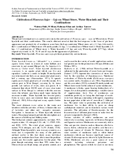 Indian Journal of Fundamental and Applied Life Sciences ISSN 2231