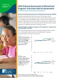 What is the National Assessment of Educational Progress NAEP