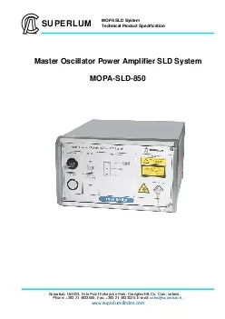 MOPA SLD System