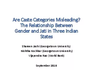 Are Caste Categories Misleading