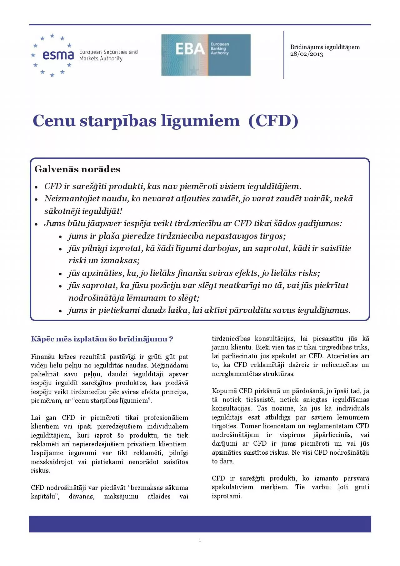 PDF-Cenu starpbas lgumiem CFD