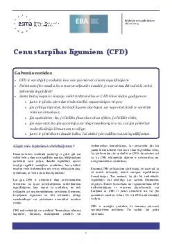 Cenu starpbas lgumiem  CFD