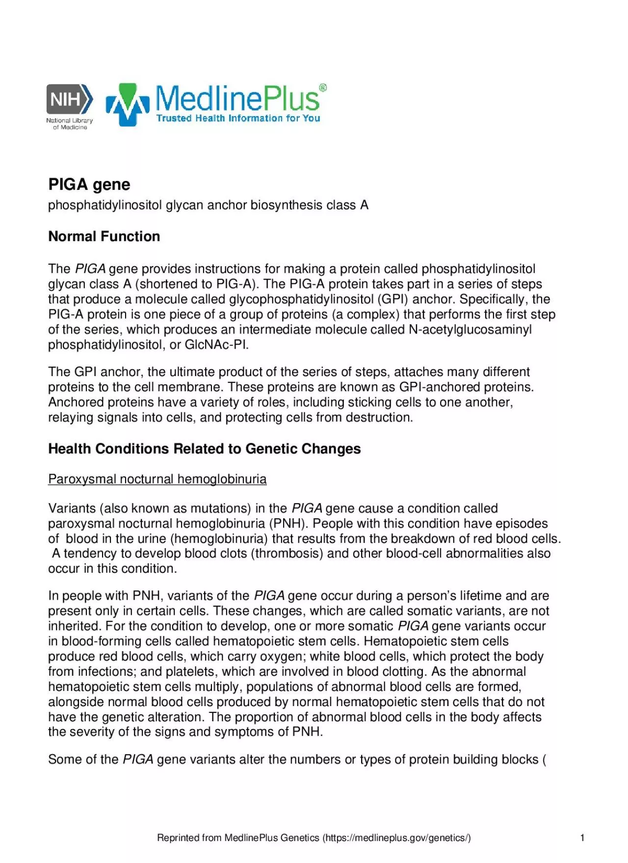 PDF-httpsmedlineplusgovgeneticshttpsmedlineplusgovgenetics