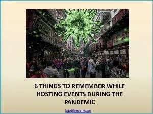Event management companies In Abu Dhabi, Dubai, UAE | Hosting Events During The Pandemic