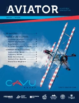 PDF-THE AVIATOR COMPANY NEWS