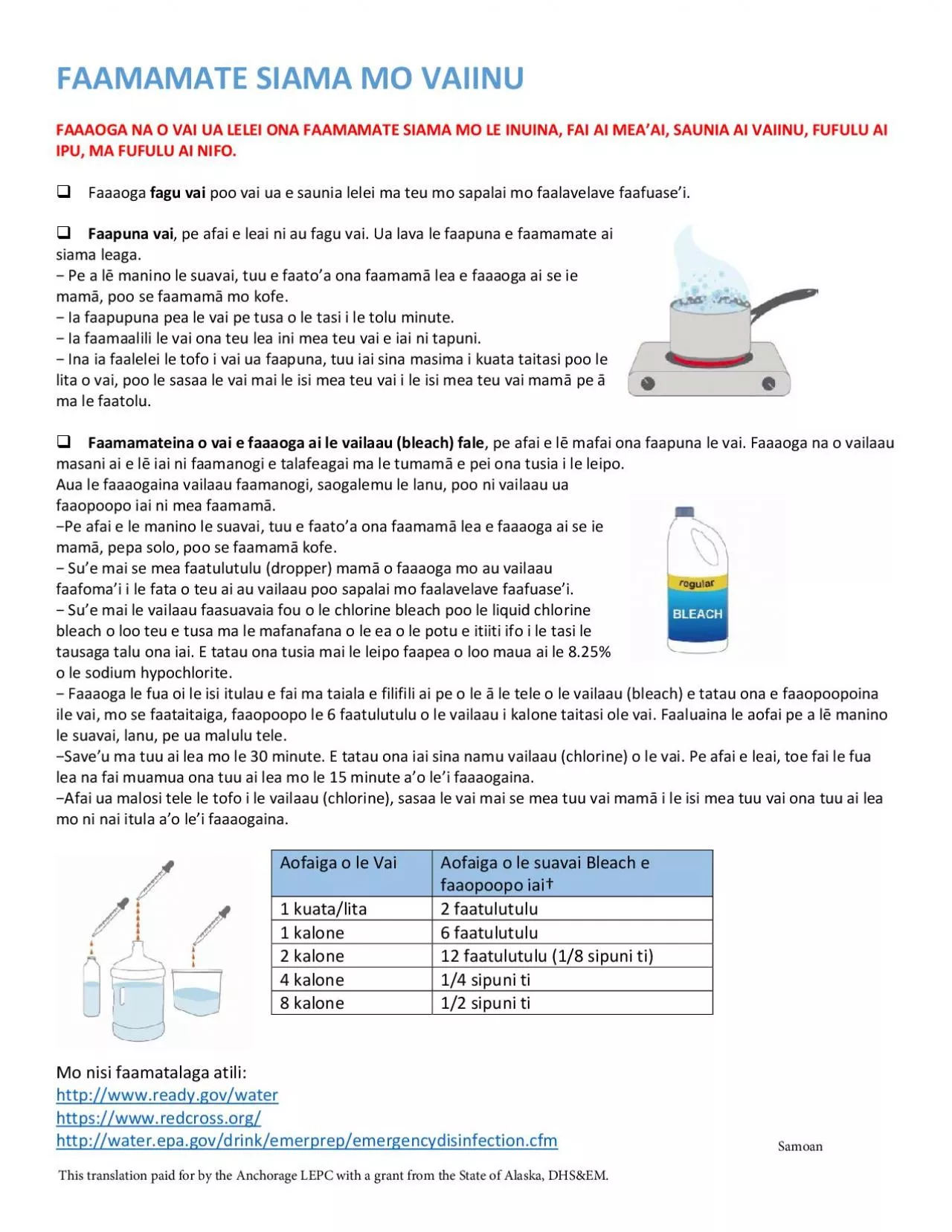 PDF-FAAAOGA NA O VAI UA LELEI ONA FAAMAMATE SIAMA MO LE INUINA FAI AI MEAA