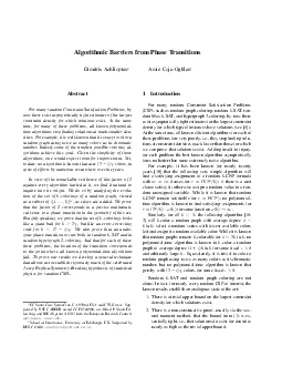 3Asimplealgorithm2ndssolutionsuptoaconstraintdensitymuchbelowtheonefro