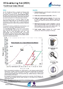 Conditioning Unit VECU