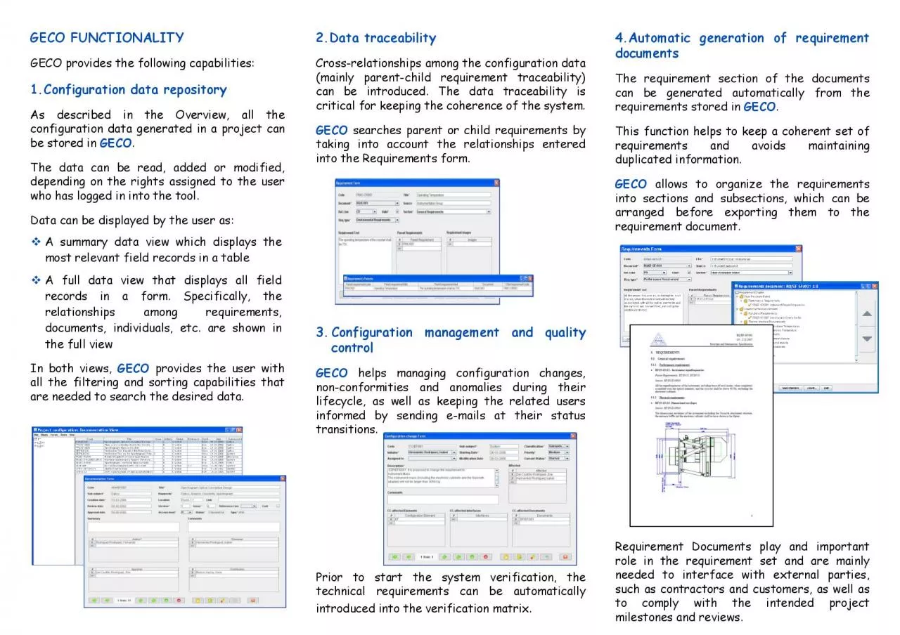 PDF-GECO FUNCTIONALITY