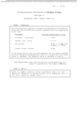 RADIONUCLIDE RECORD PHYSICAL STRESS RVGGENERAL INSTRUCTIONS