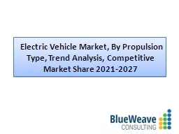 Electric Vehicle Market Size Industry Trends & Forecast Report 2027