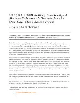 Order Selling Fearlessly Now Chapter  from Selling Fea