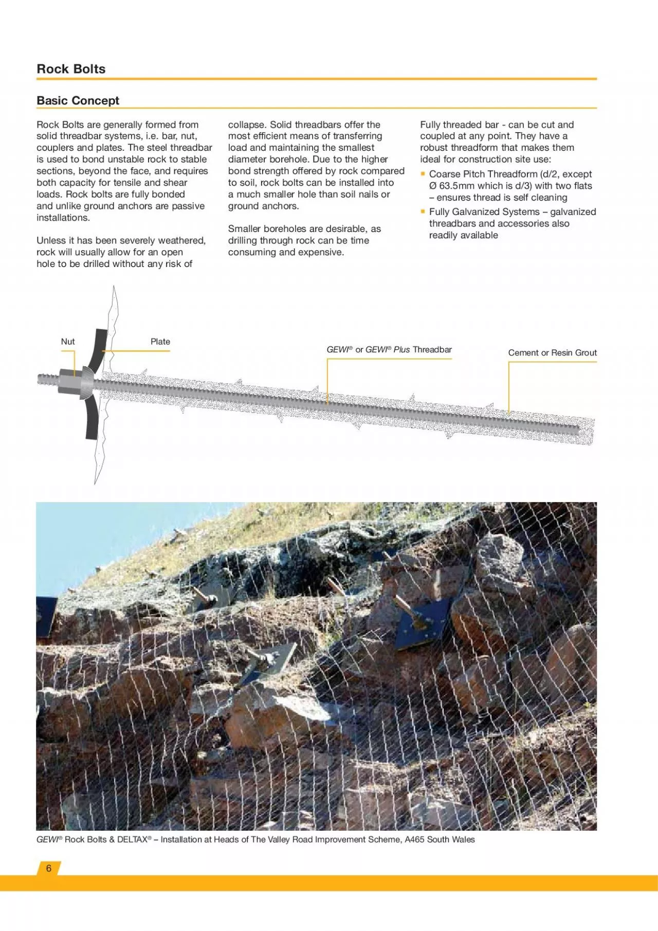 PDF-Rock Bolts are generally formed from solid threadbar systems ie bar nu