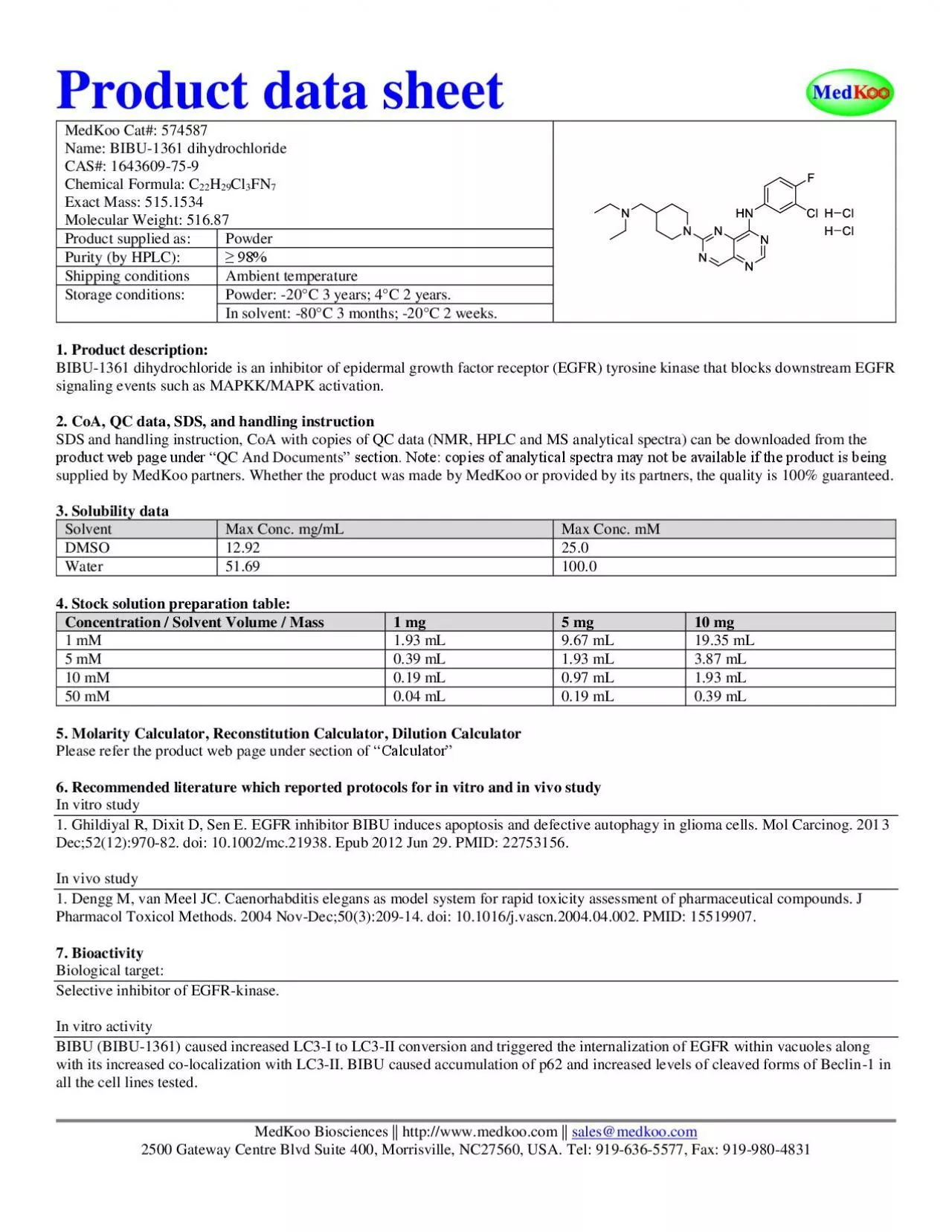 PDF-Product data sheet