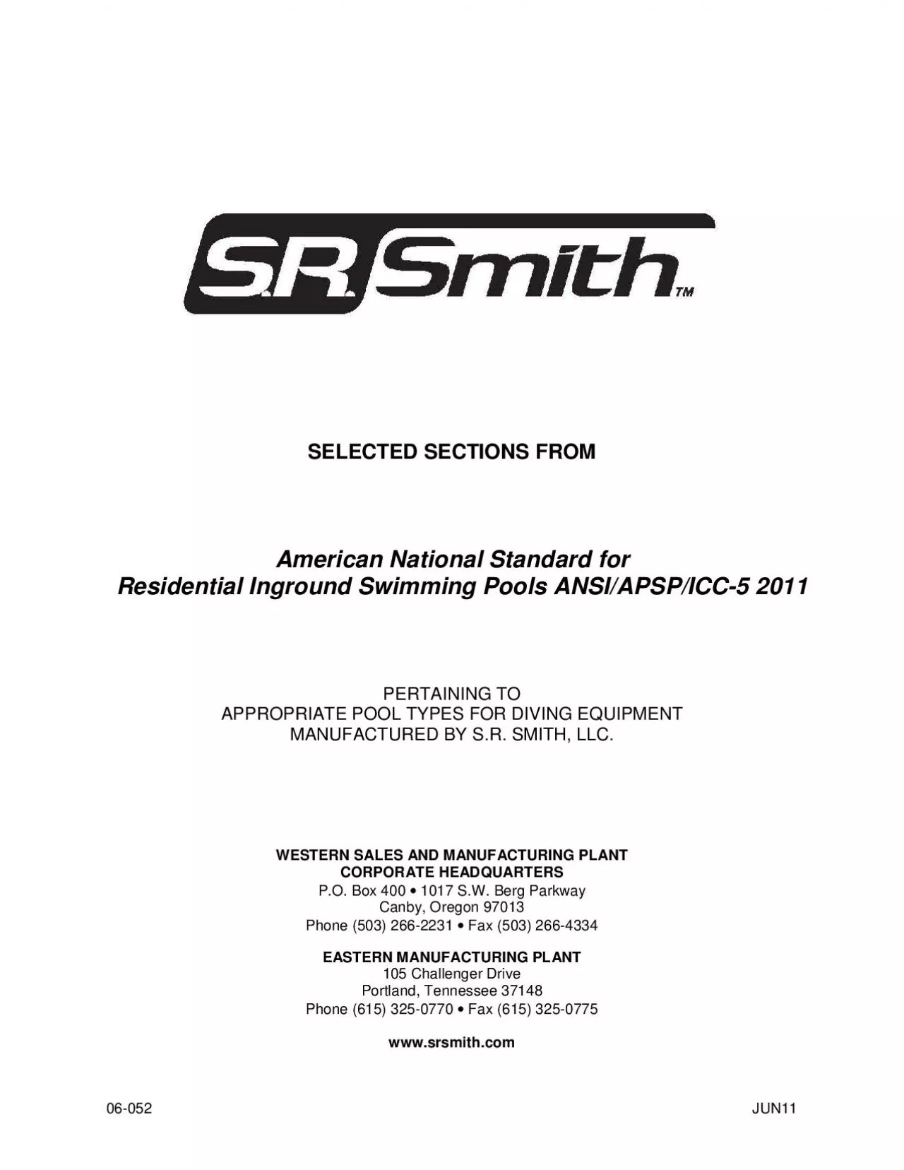 PDF-06052 JUN11 SELECTED SECTIONS FROM American National Standard for R