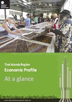 Tiwi Islands RegionEconomic Prox00660069leAt a glance