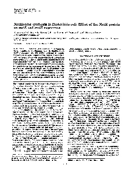 ProcNadAcadSciUSAVol86pp44074411June1989BiochemistryMethioninesynthes